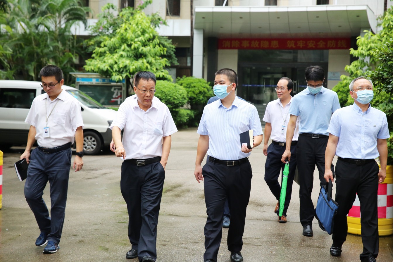 罗湖区左金平副区长率队来乐动·官方端网站-乐动online（中国）
调研